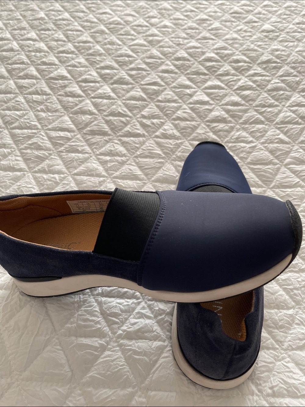 Vionic Navy Slip-On Loafers